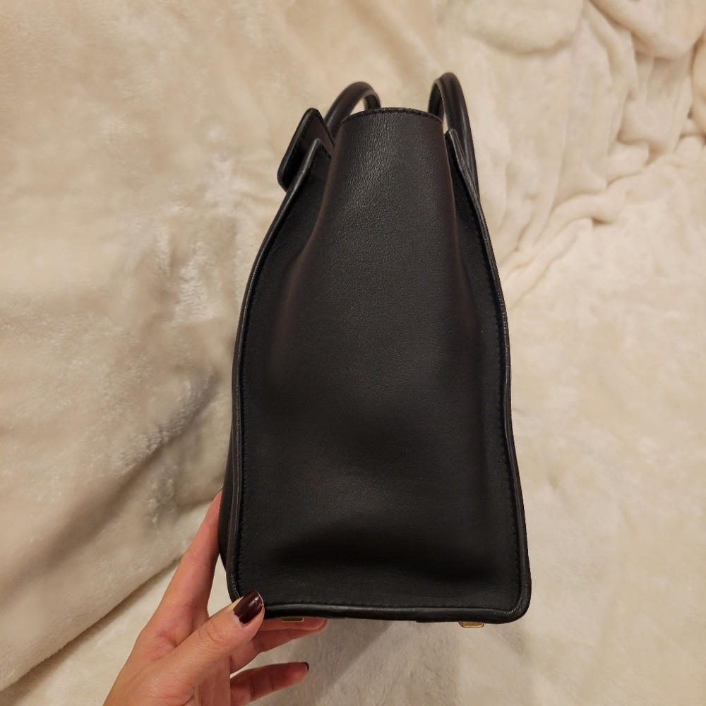Celine Micro Luggage Tote Bag in black - Picture 4 of 16